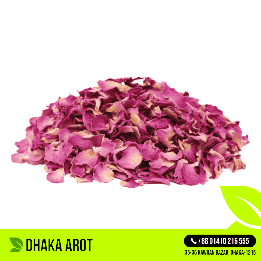 Dried Rose Petals (শুকনো গোলাপের পাপড়ি)