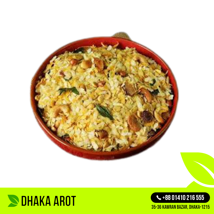 Roasted Flattened Rice (চিড়া ভাজা)